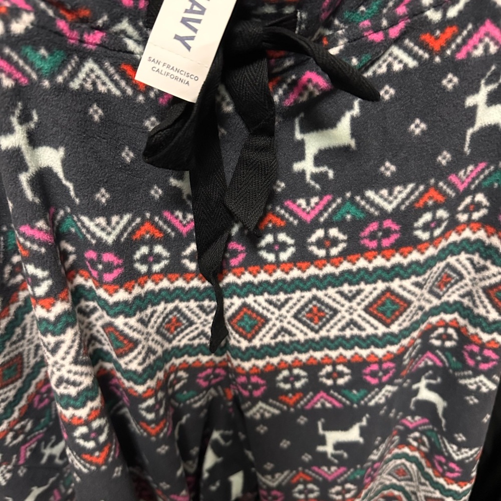 Old Navy Multicolor Geometric Hoodie